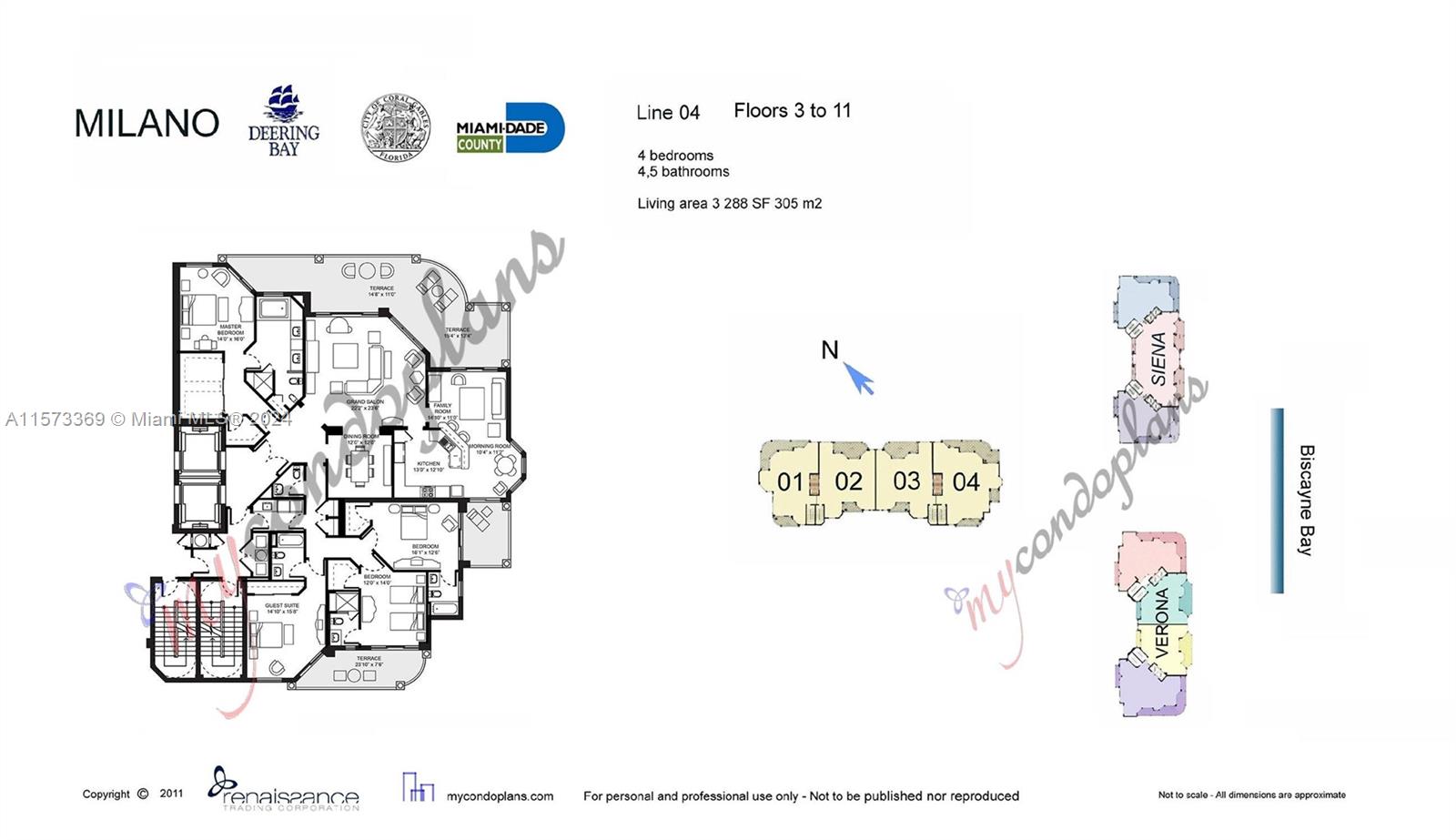 13621 Deering Bay Dr # 1104