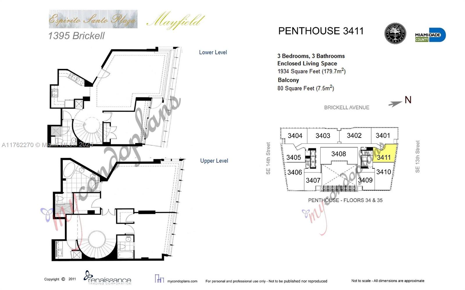 1395 Brickell Ave # 3411