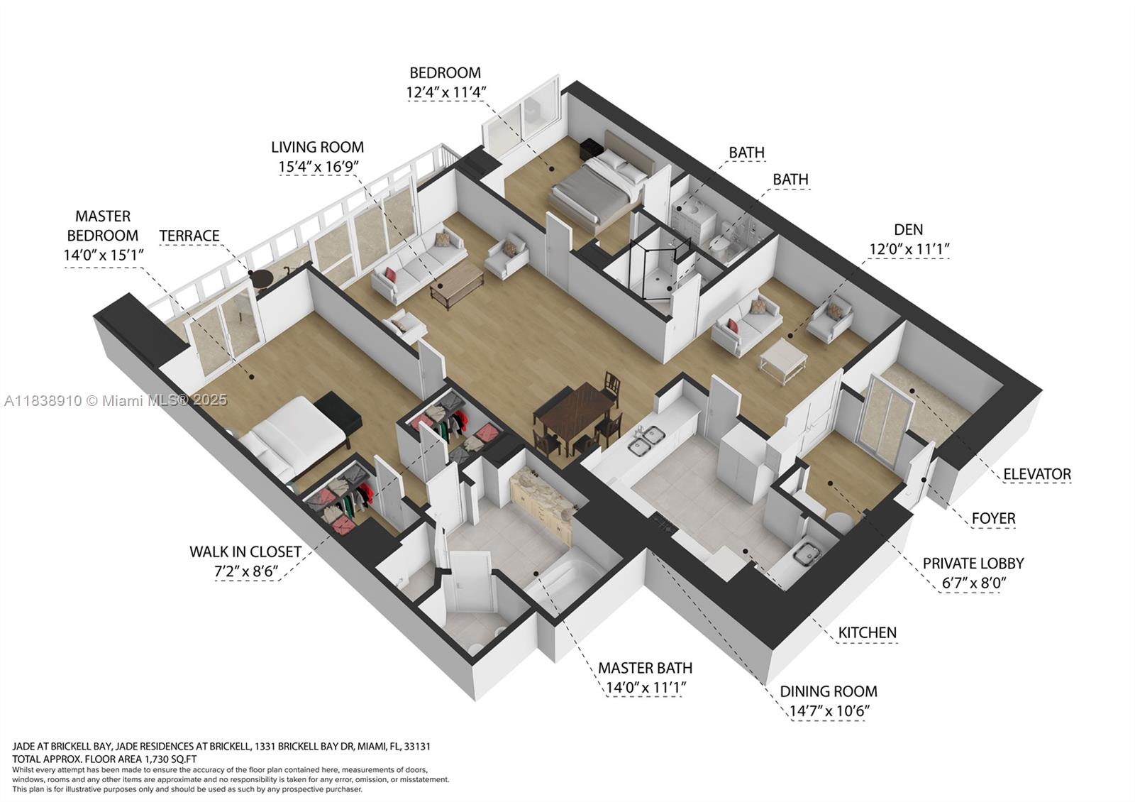 1331 Brickell Bay Dr # 2909