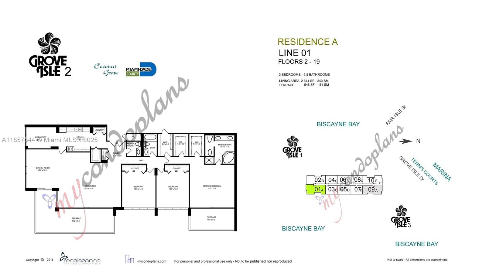 2 Grove Isle Dr # B1501