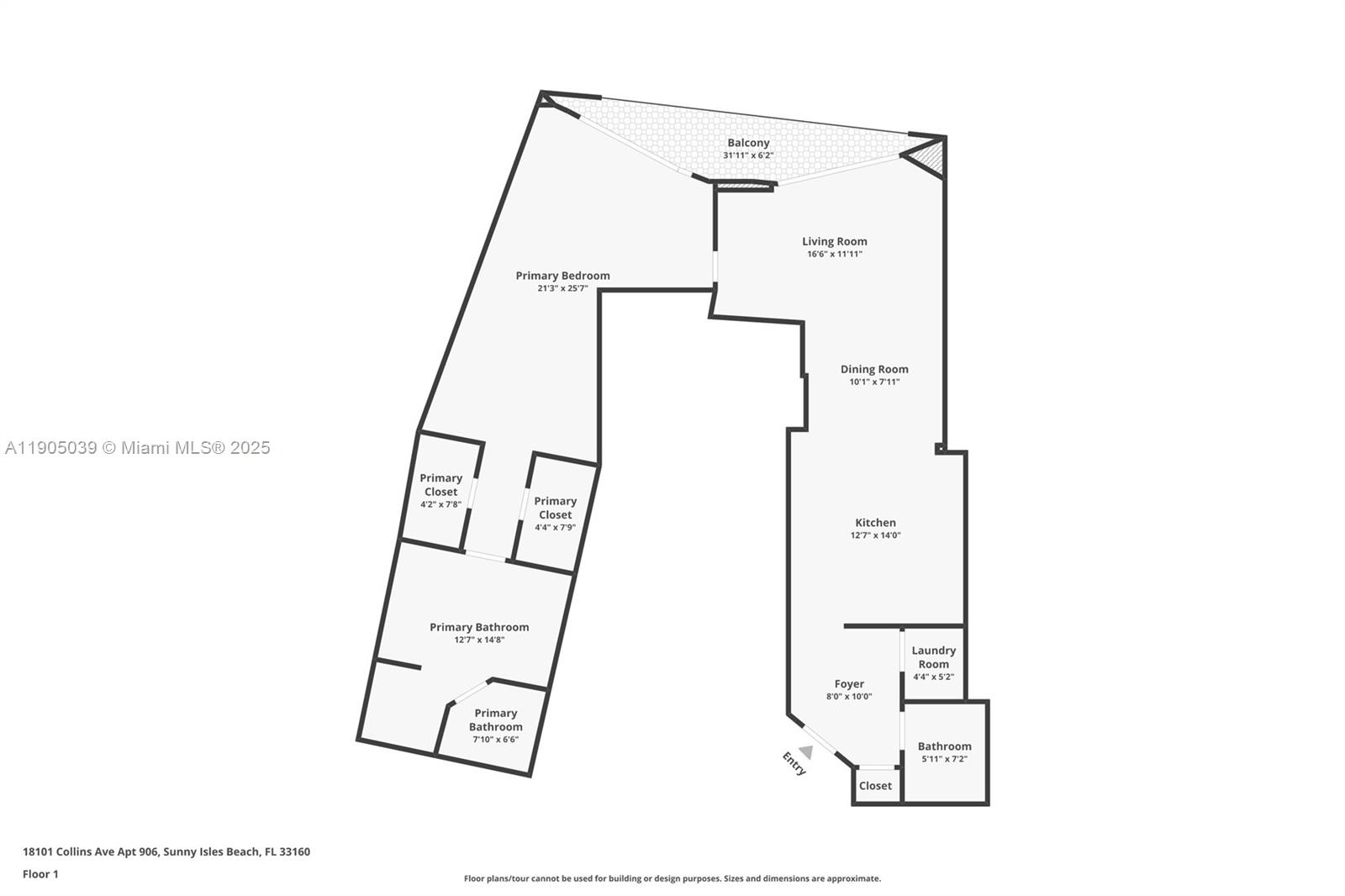 18101 Collins Ave # 906