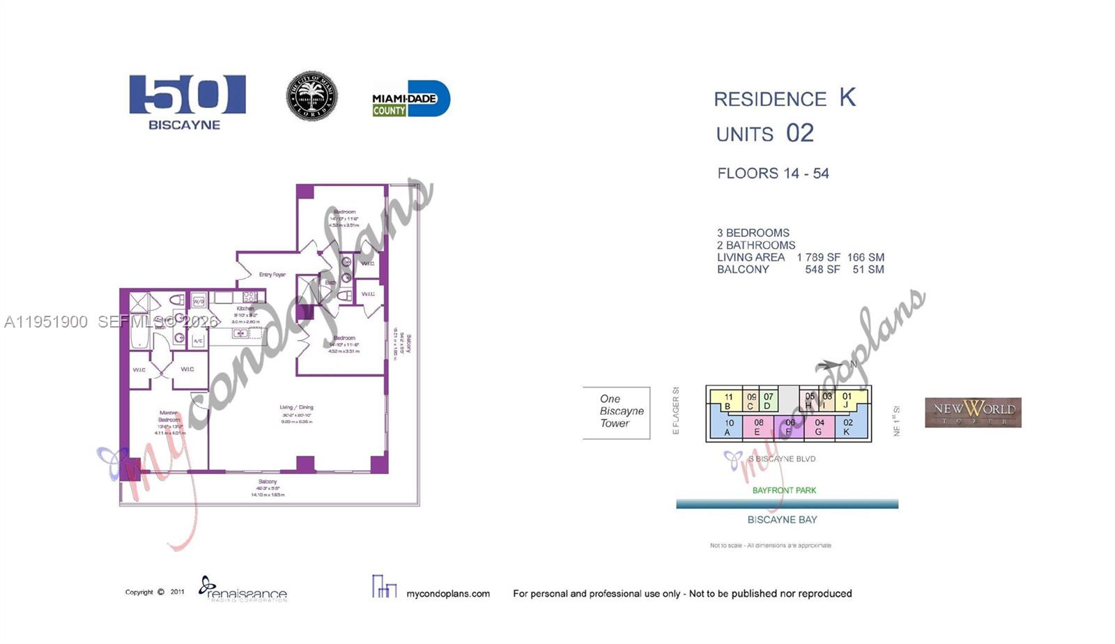 50 Biscayne Blvd # 3102