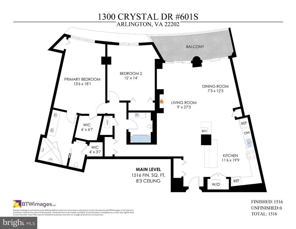 1300 CRYSTAL DRIVE Unit: 601S