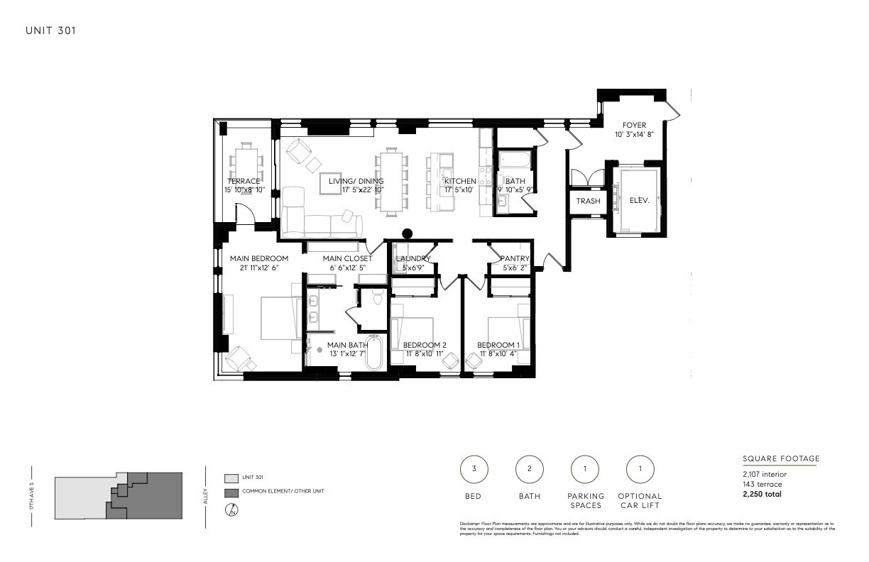 1030 17th Ave, S Unit: 301