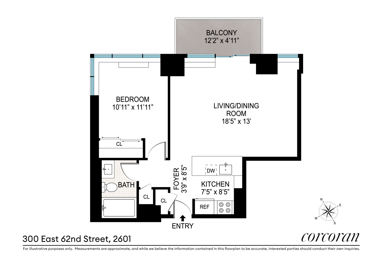 300 E 62ND Street 2601