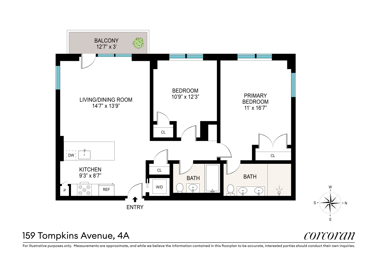 159 TOMPKINS Avenue 4A