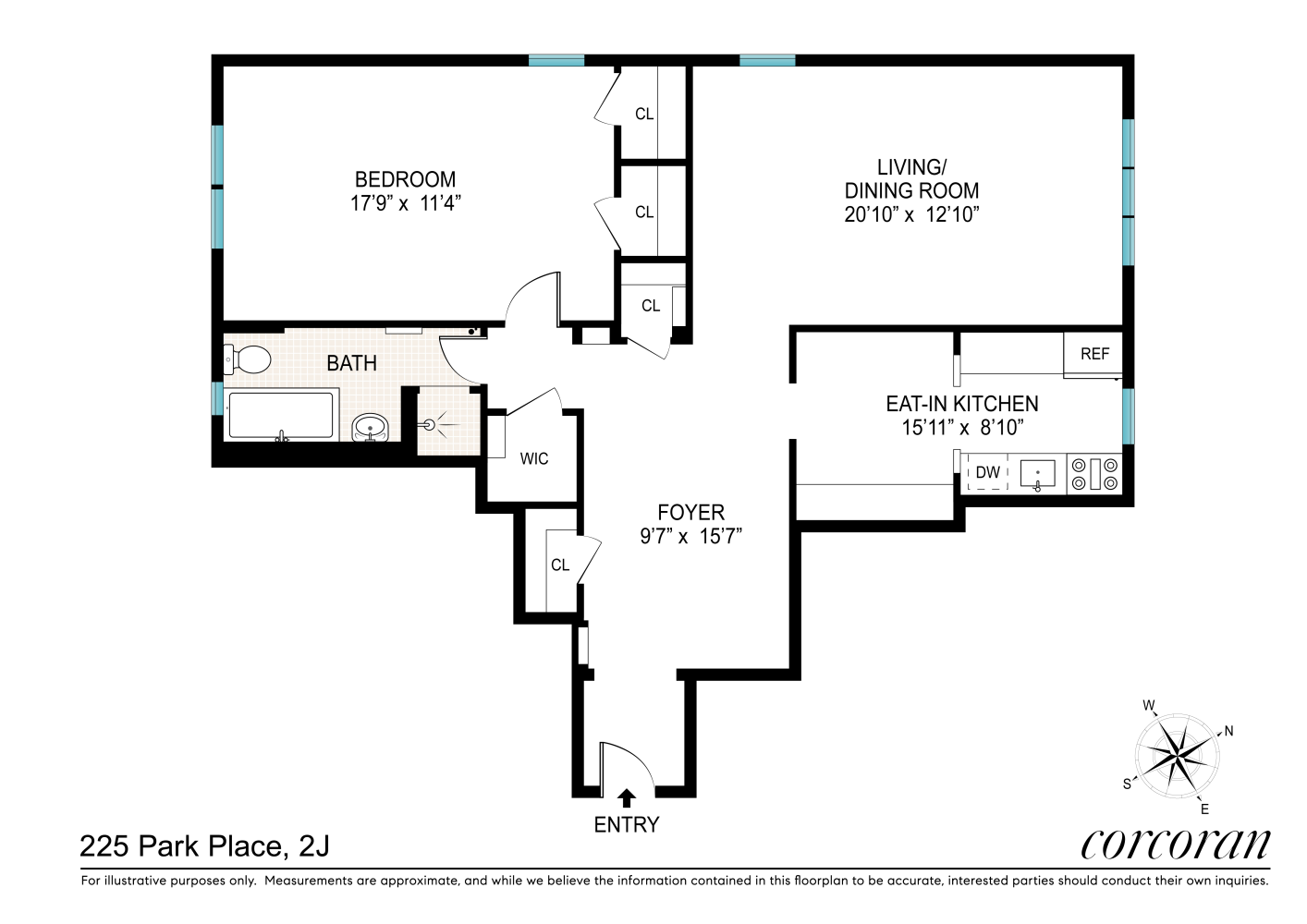 225 PARK Place 2J