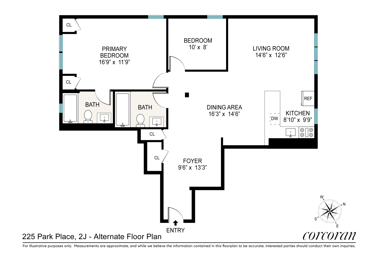 225 PARK Place 2J