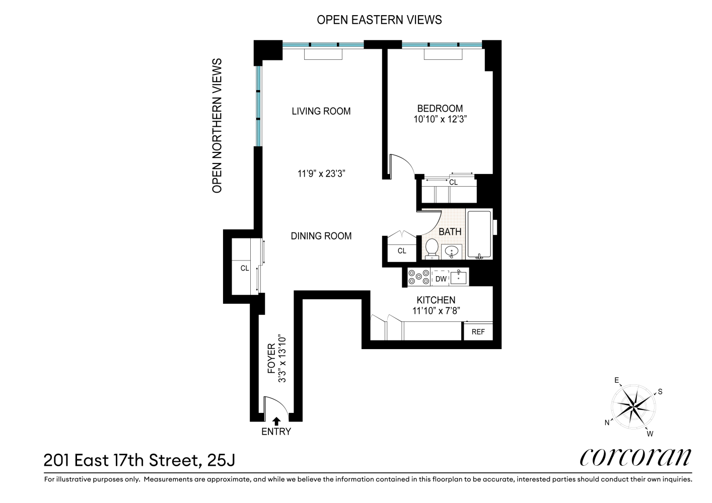 201 E 17TH Street 25J