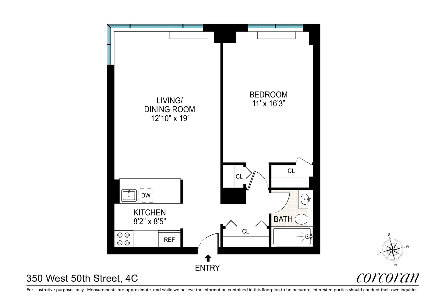 350 W 50TH Street 4C