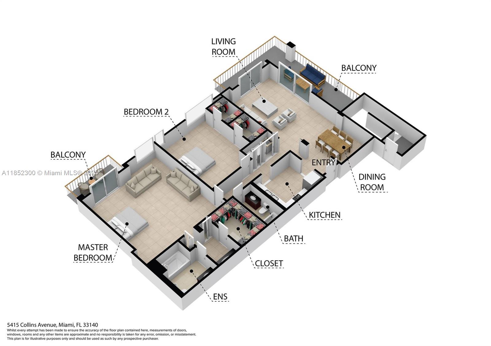 5415 Collins Ave # 407