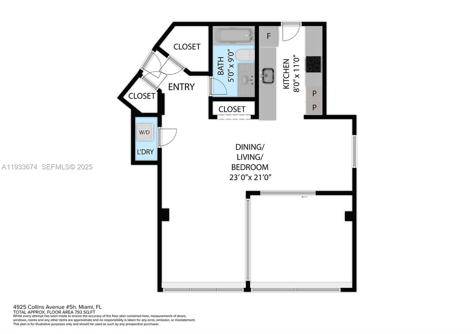 4925 Collins Ave # 5H