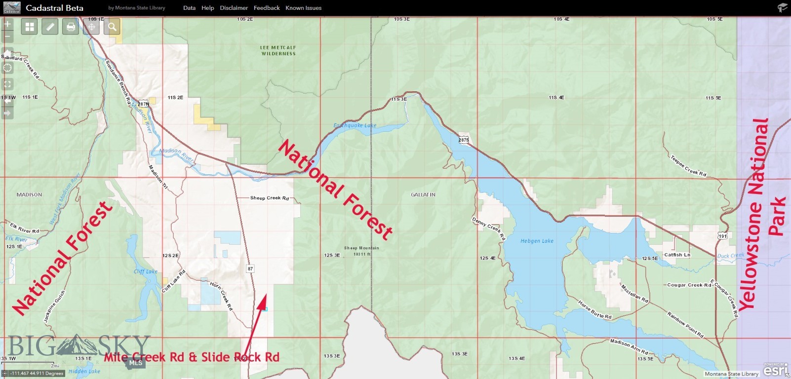 nhn Mile Creek