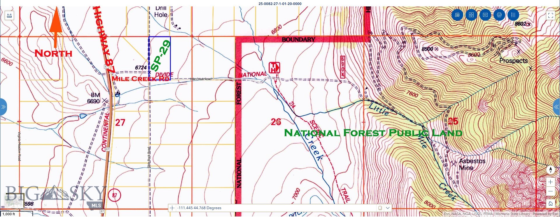 nhn Mile Creek