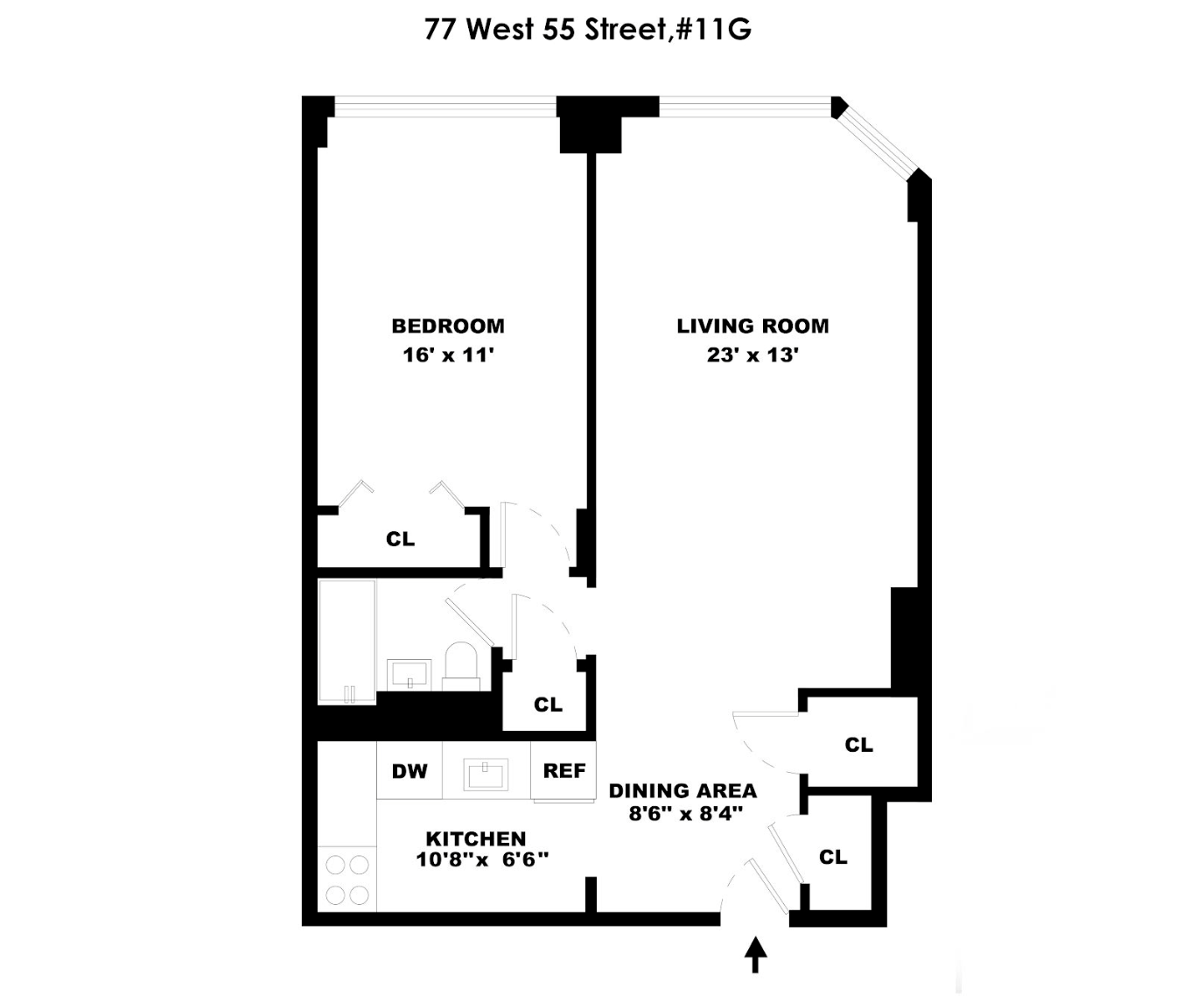 77 W 55th Street 11G