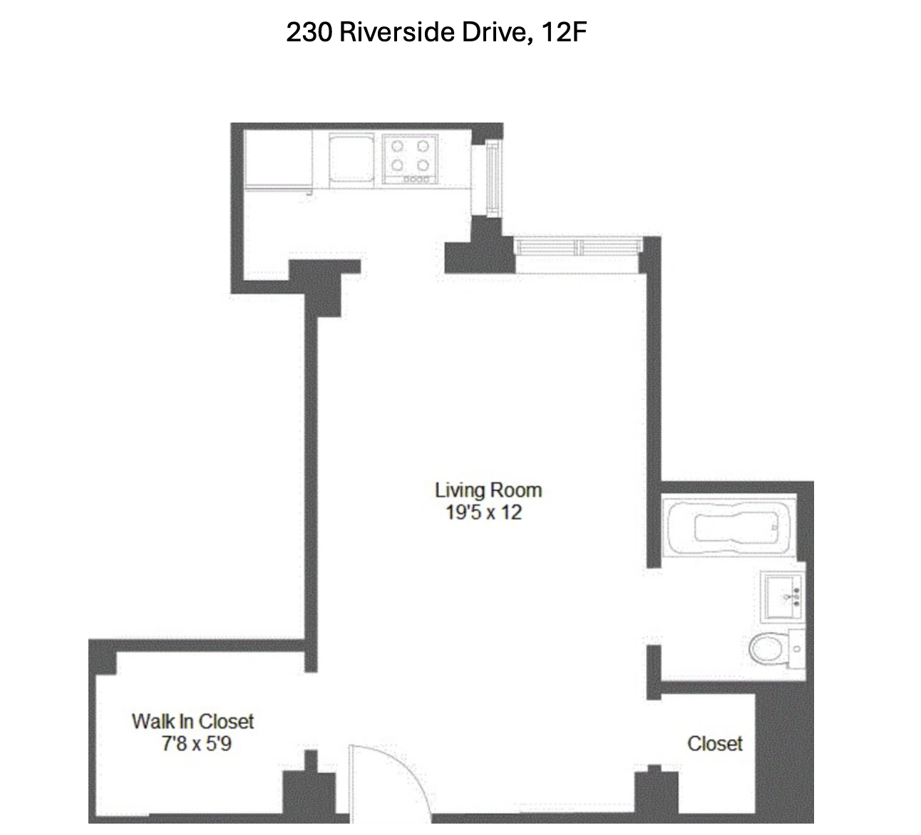 230 Riverside Drive 12F