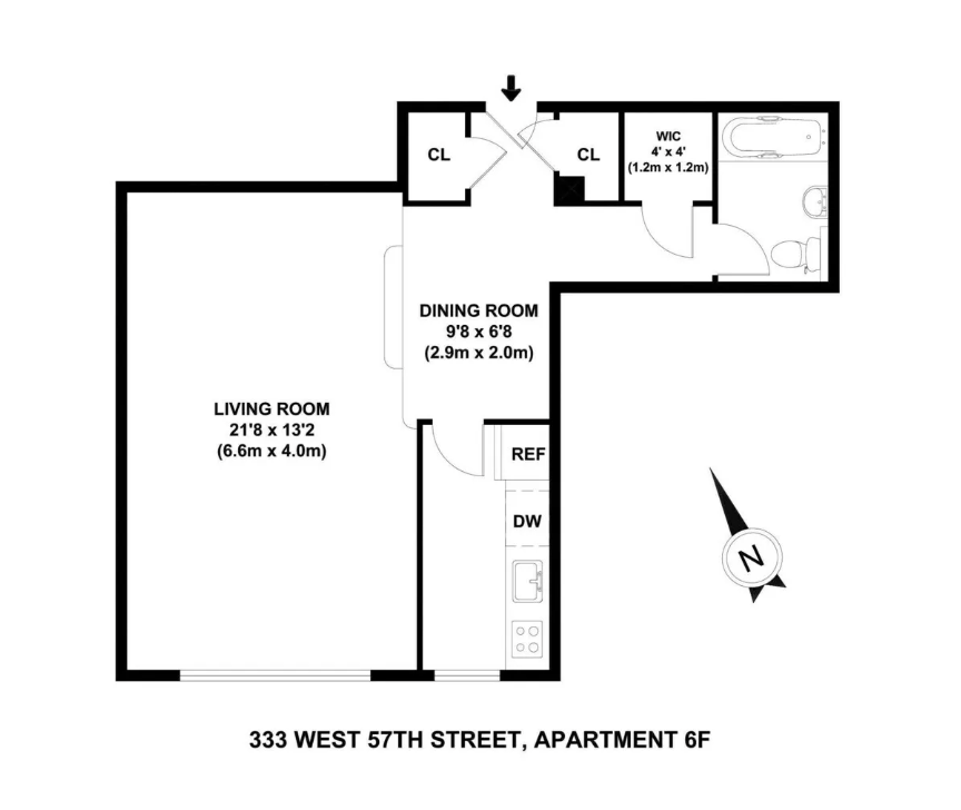 333 W 57th Street 6F