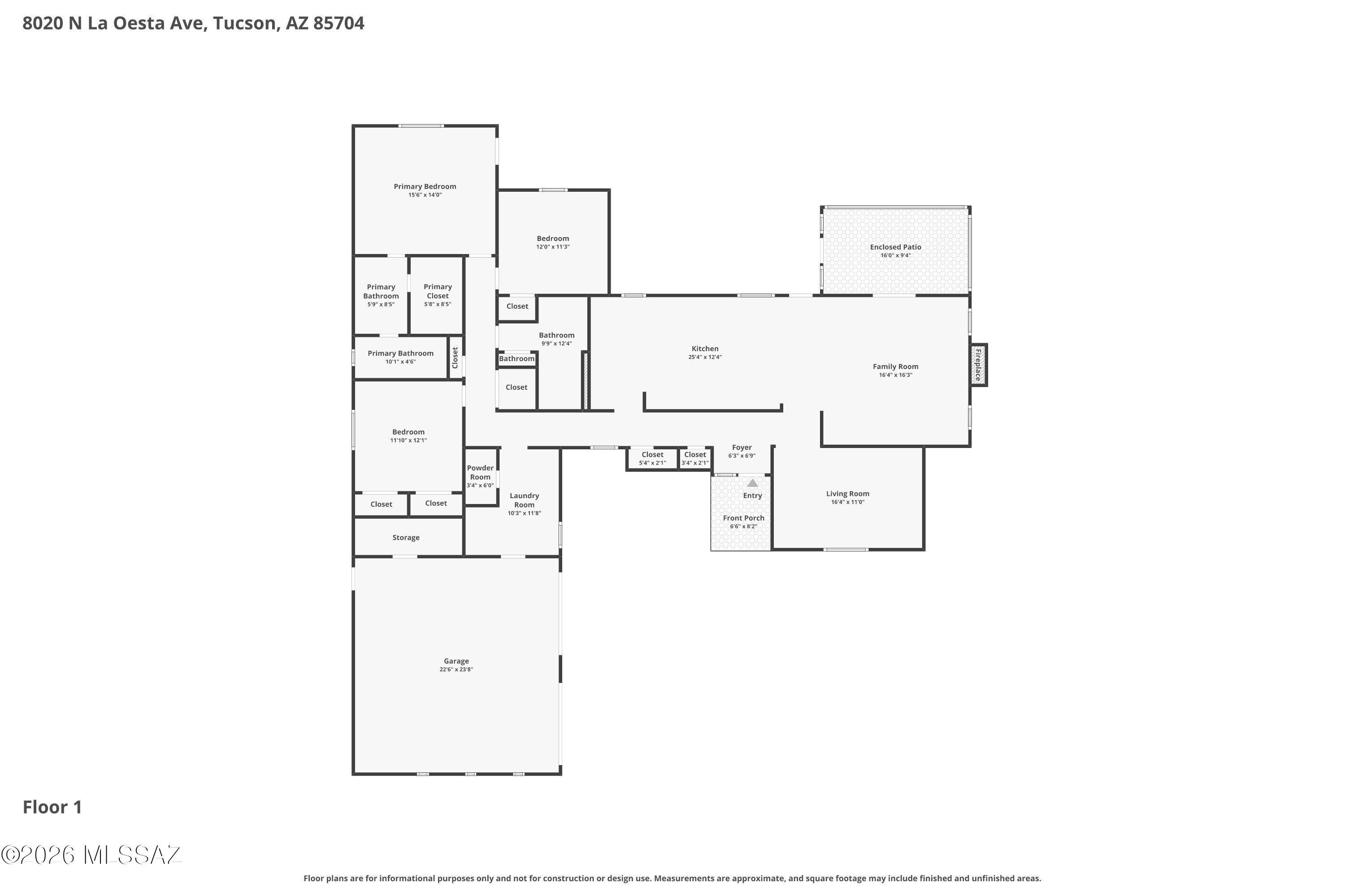 8020 N La Oesta Avenue