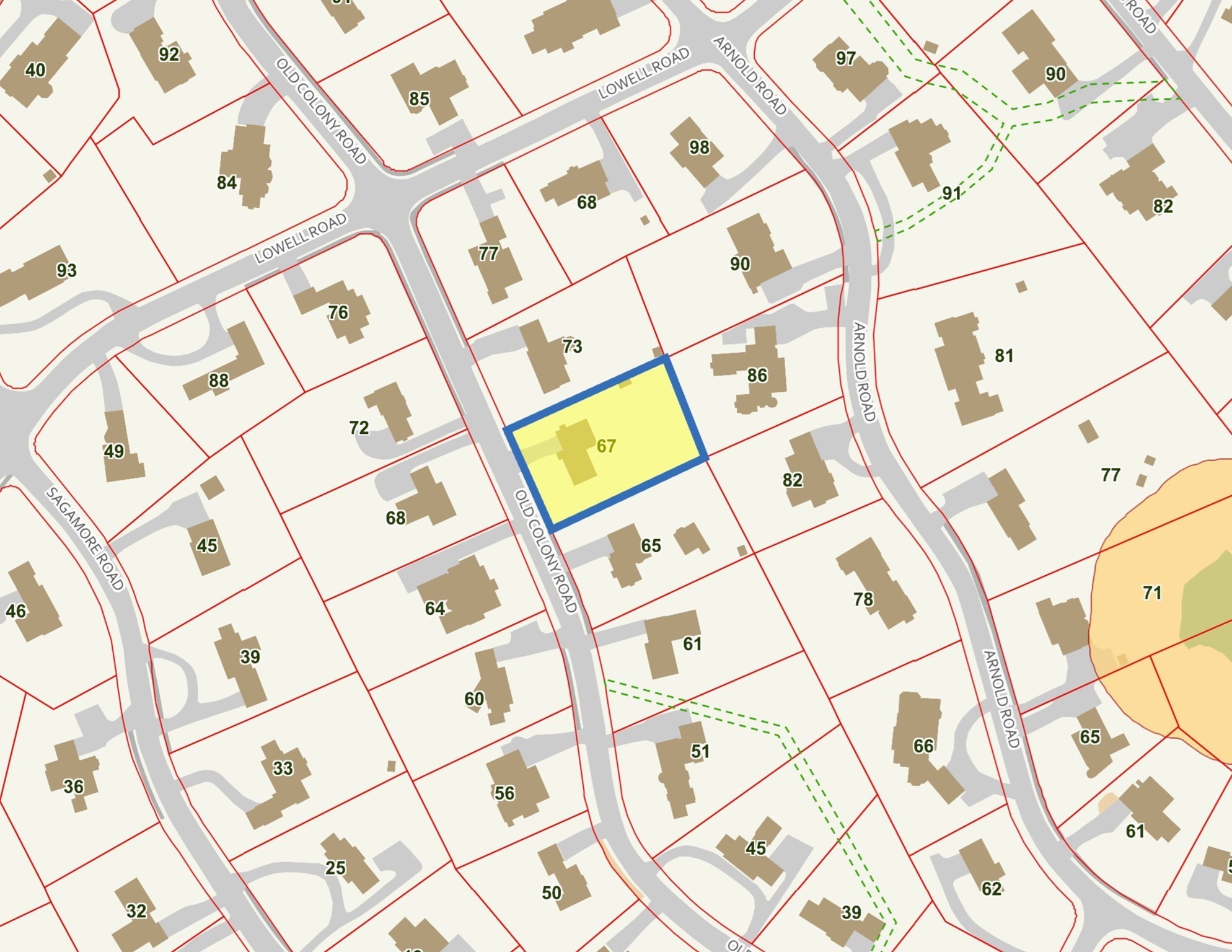 67 Old Colony Rd