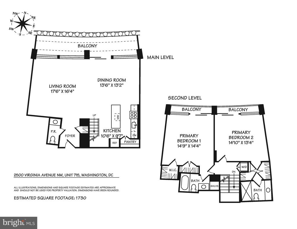 2500 VIRGINIA AVE NW Unit: 715-S