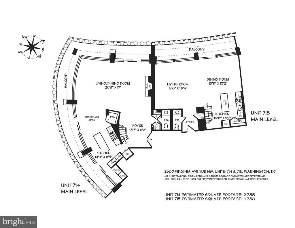 2500 VIRGINIA AVE NW Unit: 714/715-S