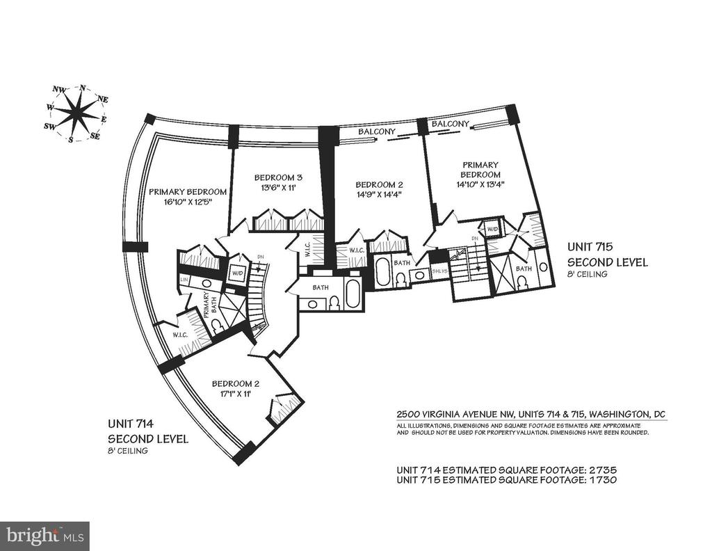 2500 VIRGINIA AVE NW Unit: 714/715-S