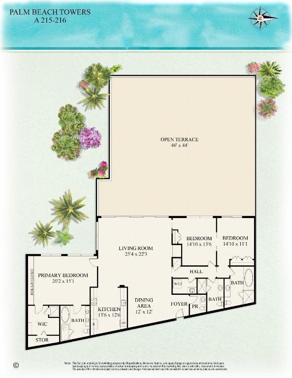 44 Cocoanut Row 215/216 A