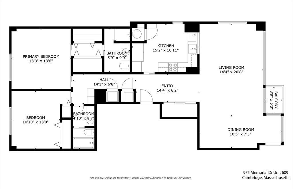 975 Memorial Drive # 609