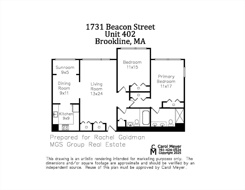 1731 Beacon St # 402