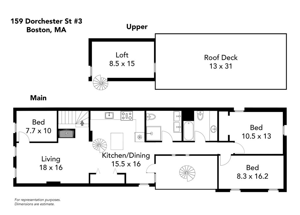 159 Dorchester St # 3