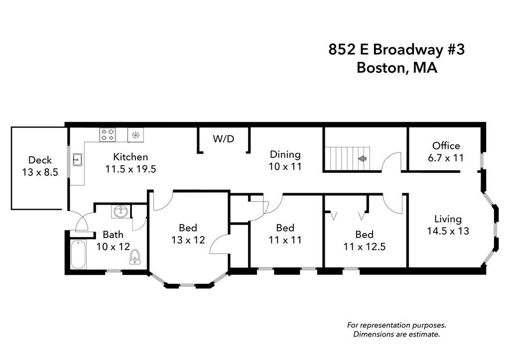 852 East Broadway # 3