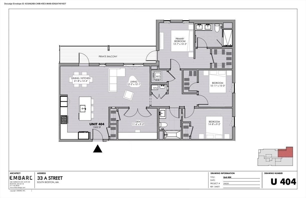 33 A Street # 404 Unit: #404