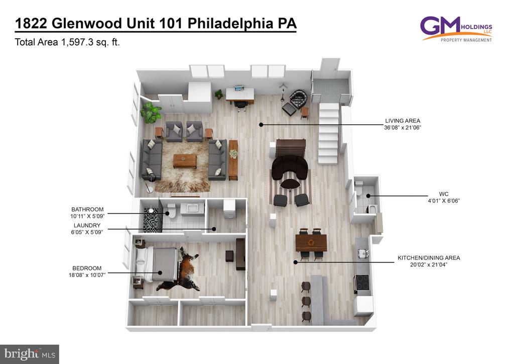1822 E GLENWOOD STREET Unit: 101