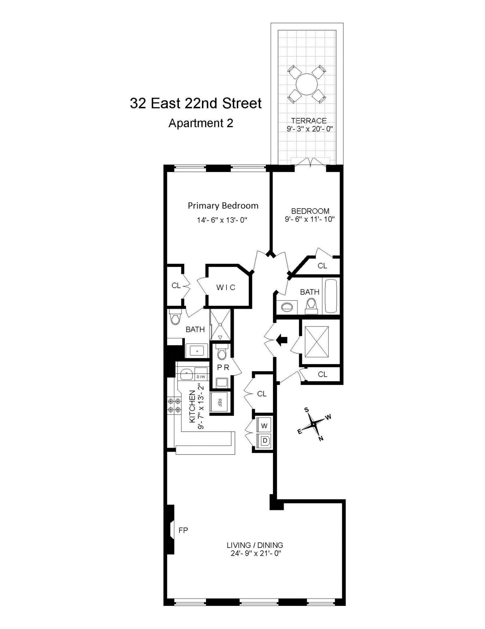 32 E 22ND Street