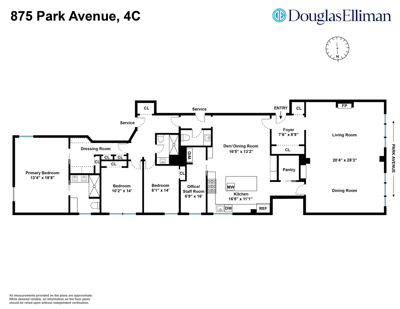 875 PARK Avenue 4C
