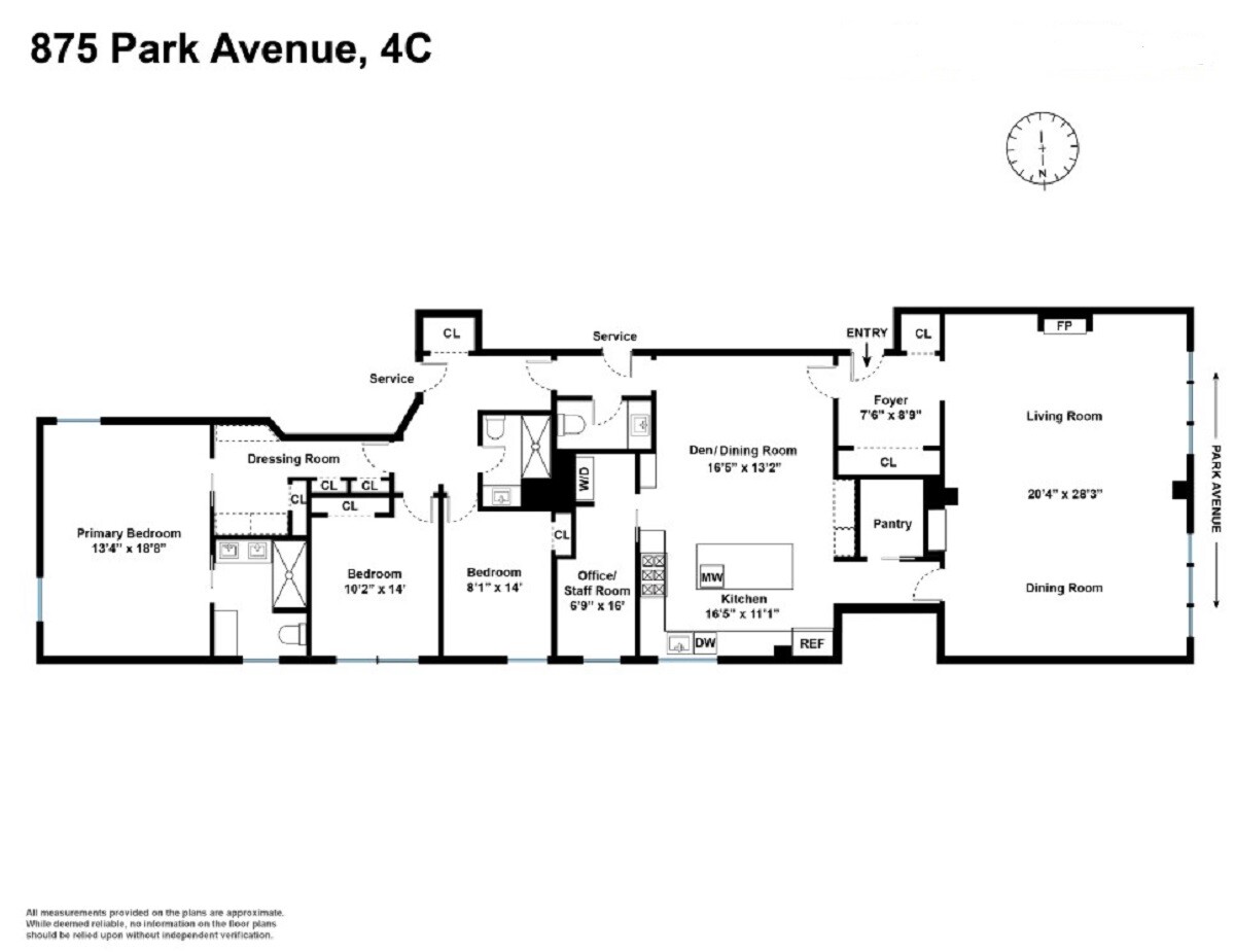 875 PARK Avenue 4C