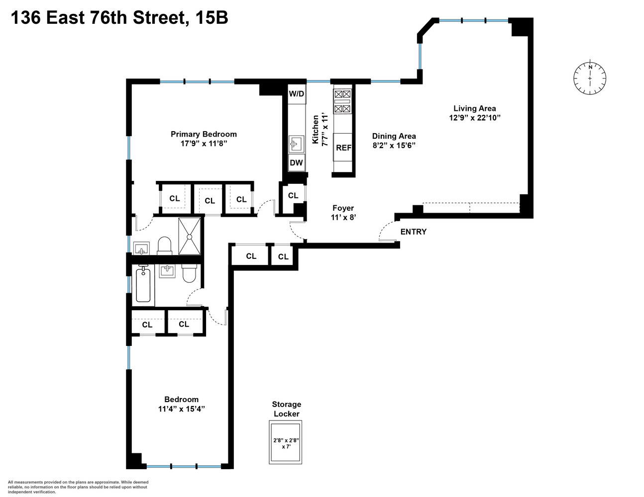 136 E 76TH Street 15B