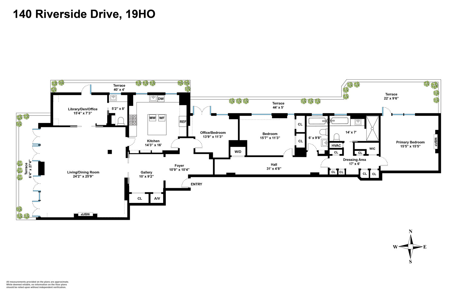 140 RIVERSIDE Drive 19HO