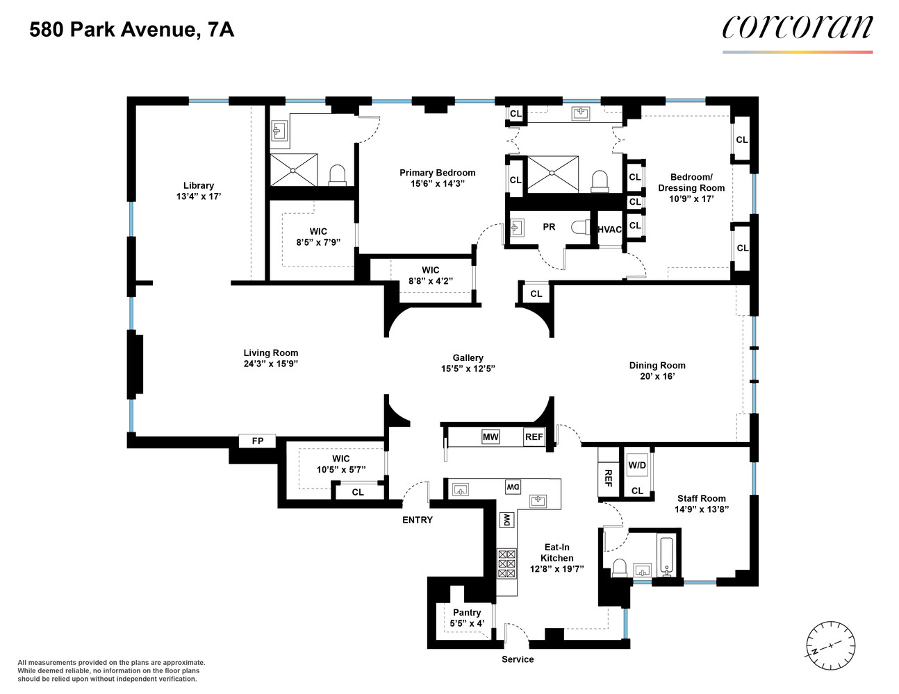 580 PARK Avenue 7A