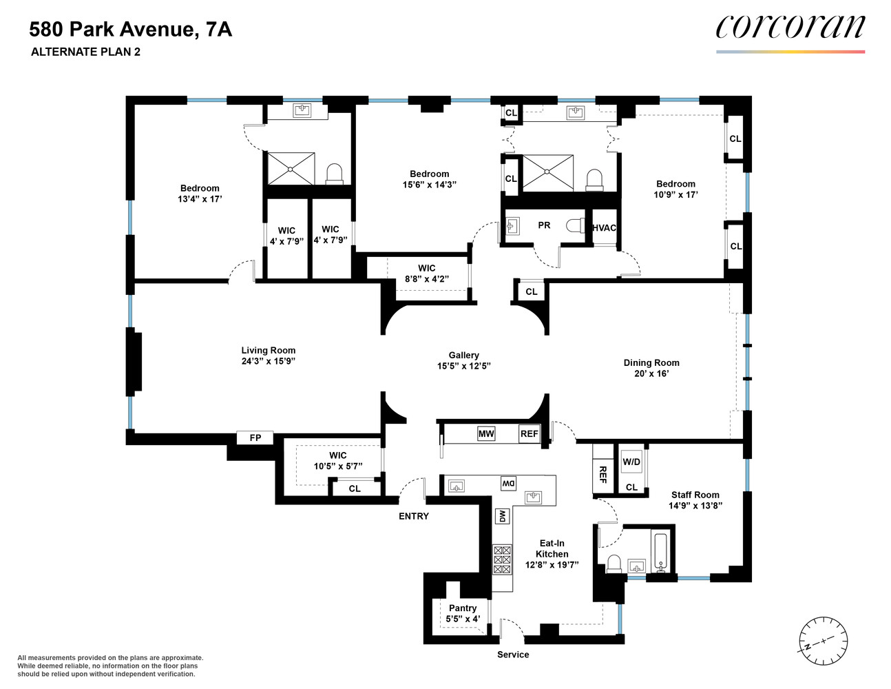 580 PARK Avenue 7A