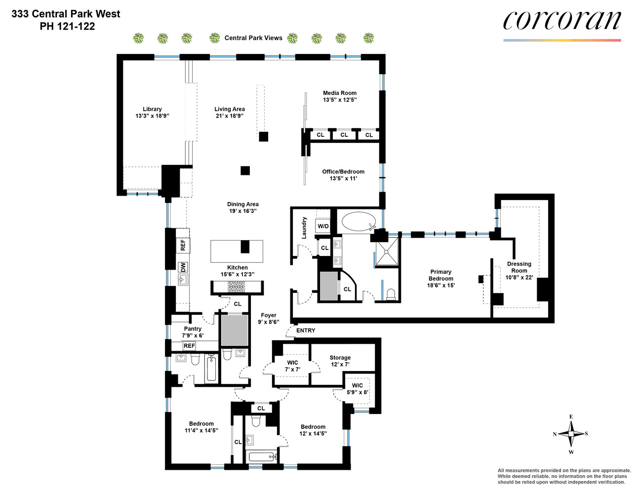 333 CENTRAL Park W PH121