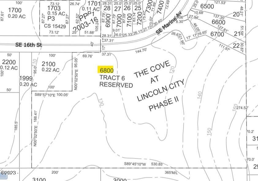 Block 1400 SE Marine Avenue