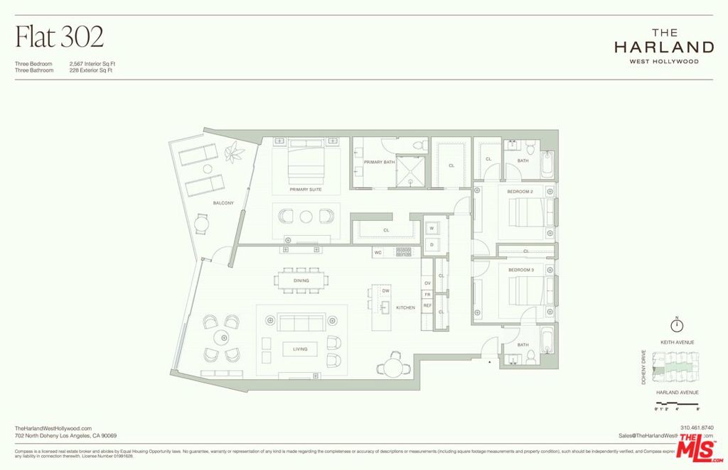 702 N Doheny Drive 302
