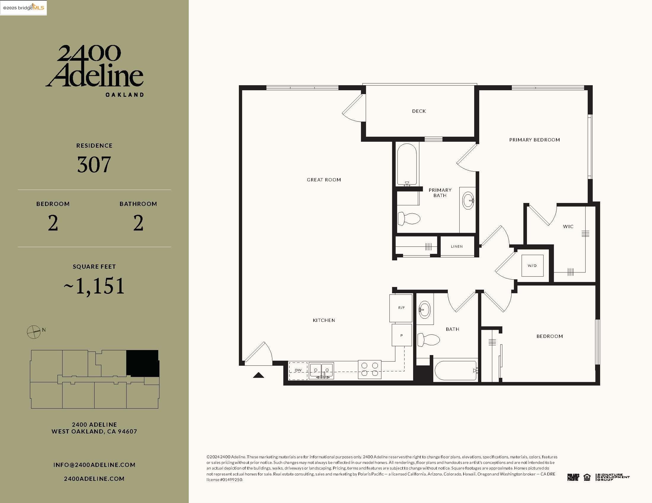 2400 Adeline ST # 407