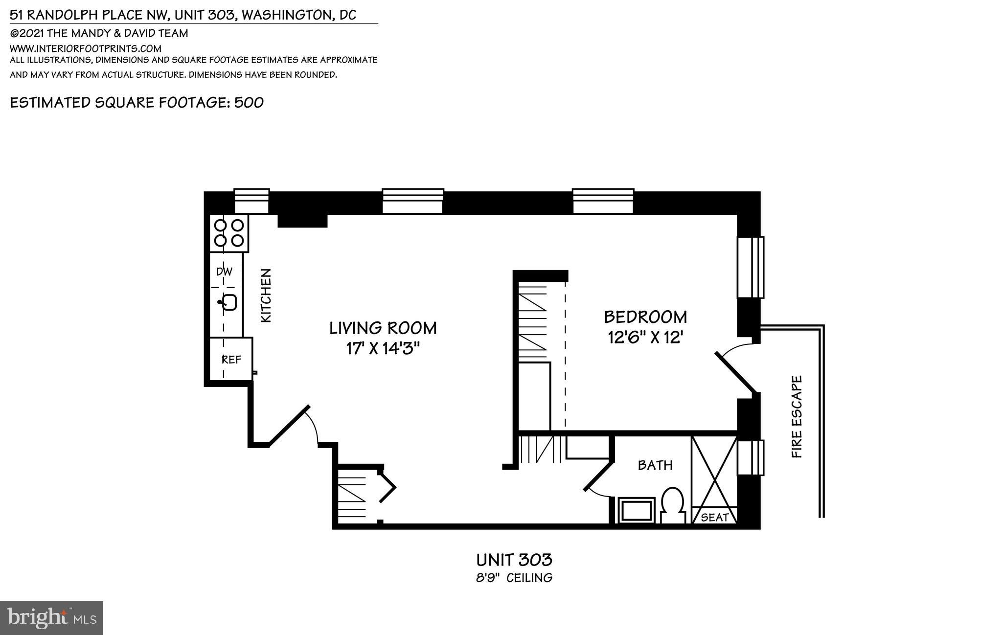 51 RANDOLPH PLACE NW 303