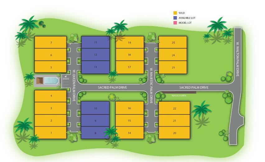 15 W Queen Palm Drive, Twin Palms Lot 10