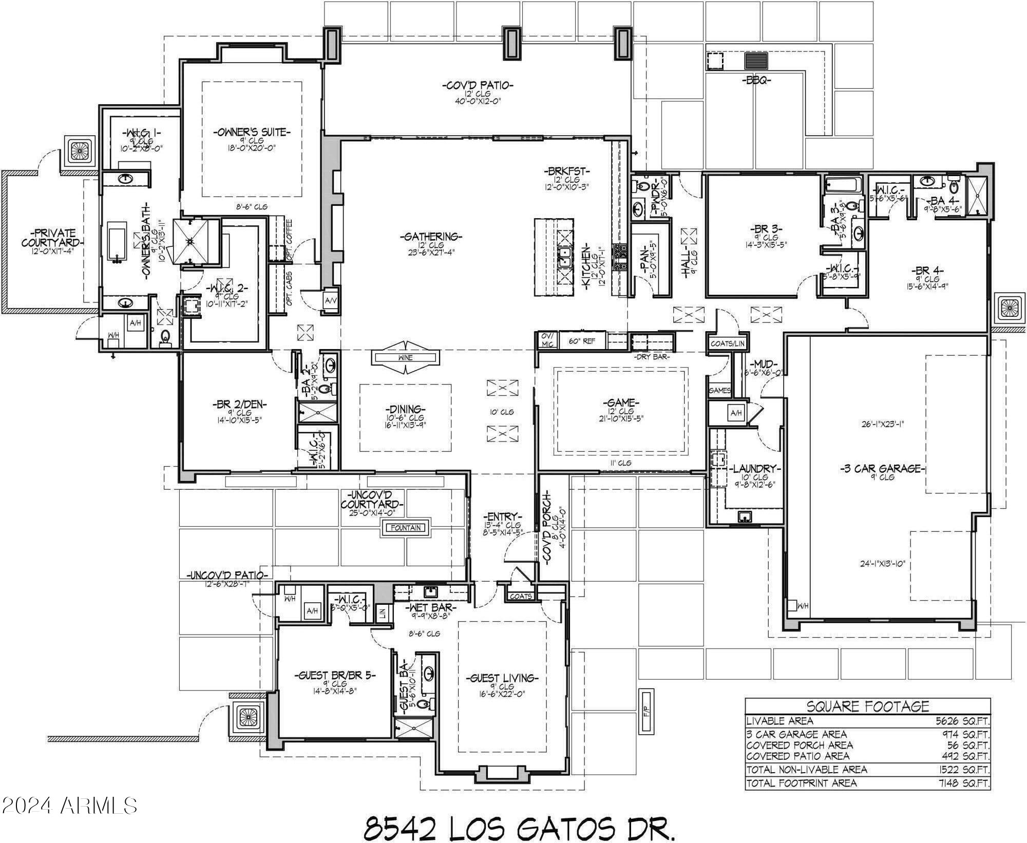 8542 E LOS GATOS Drive