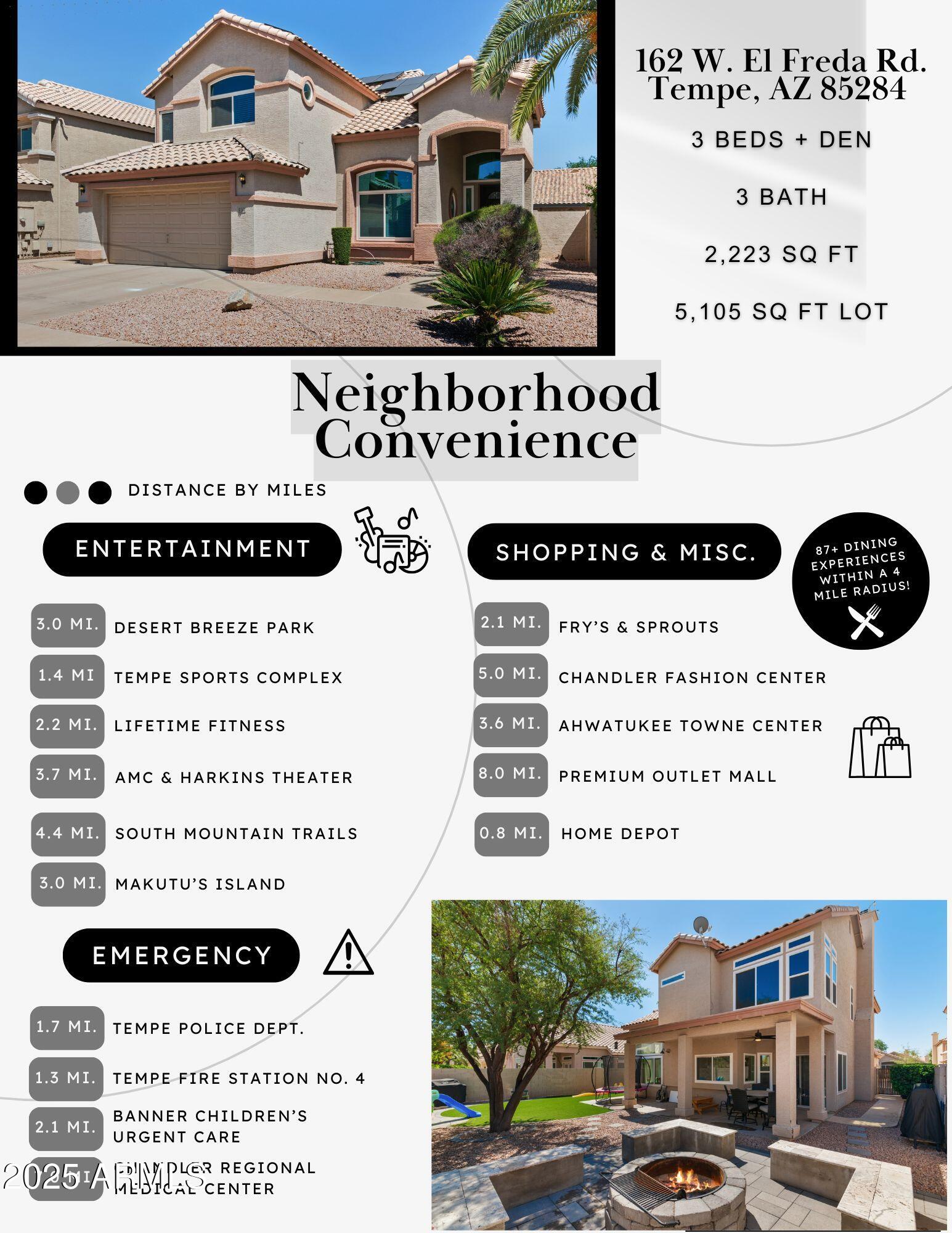 162 W EL FREDA Road