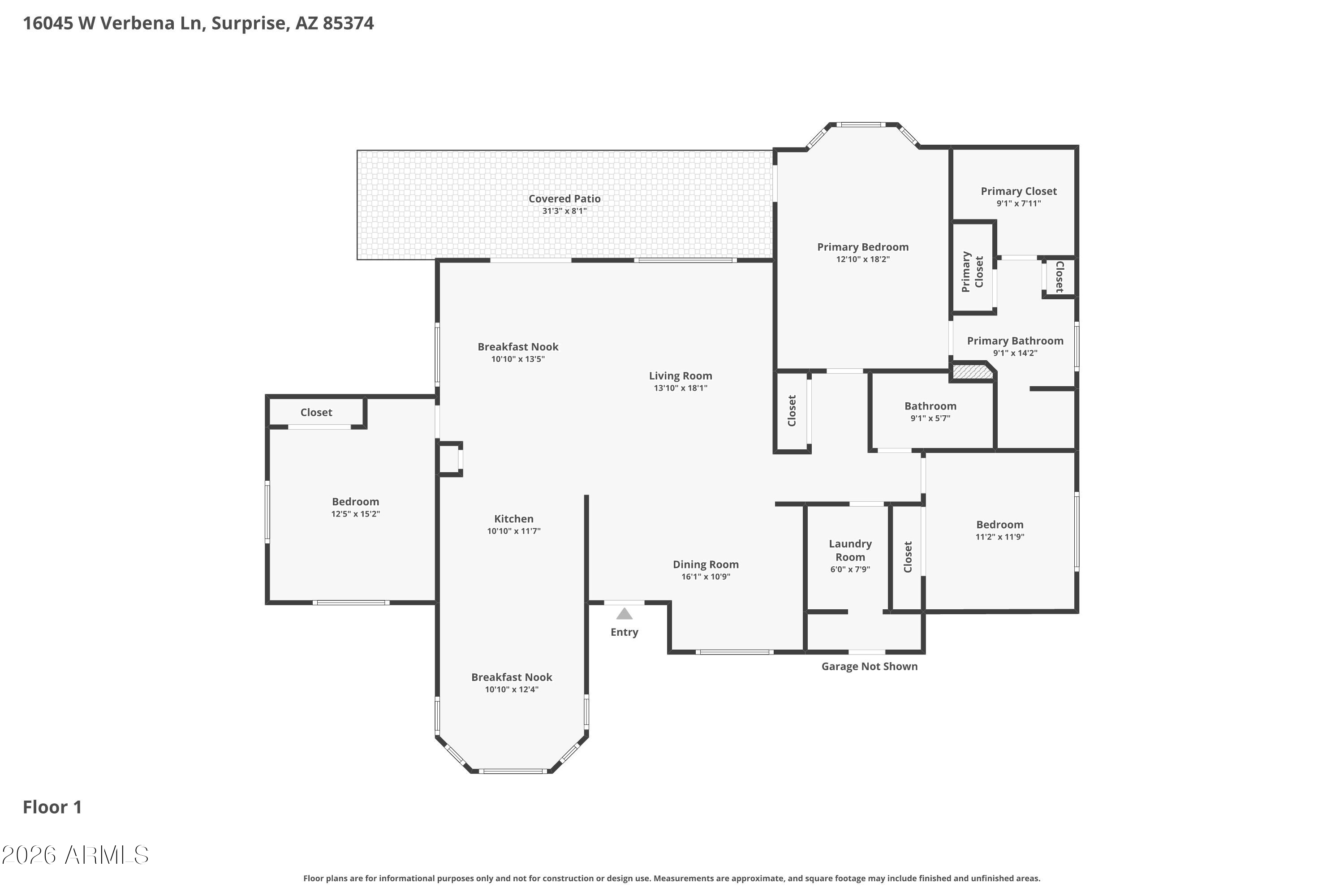 16045 W VERBENA Lane