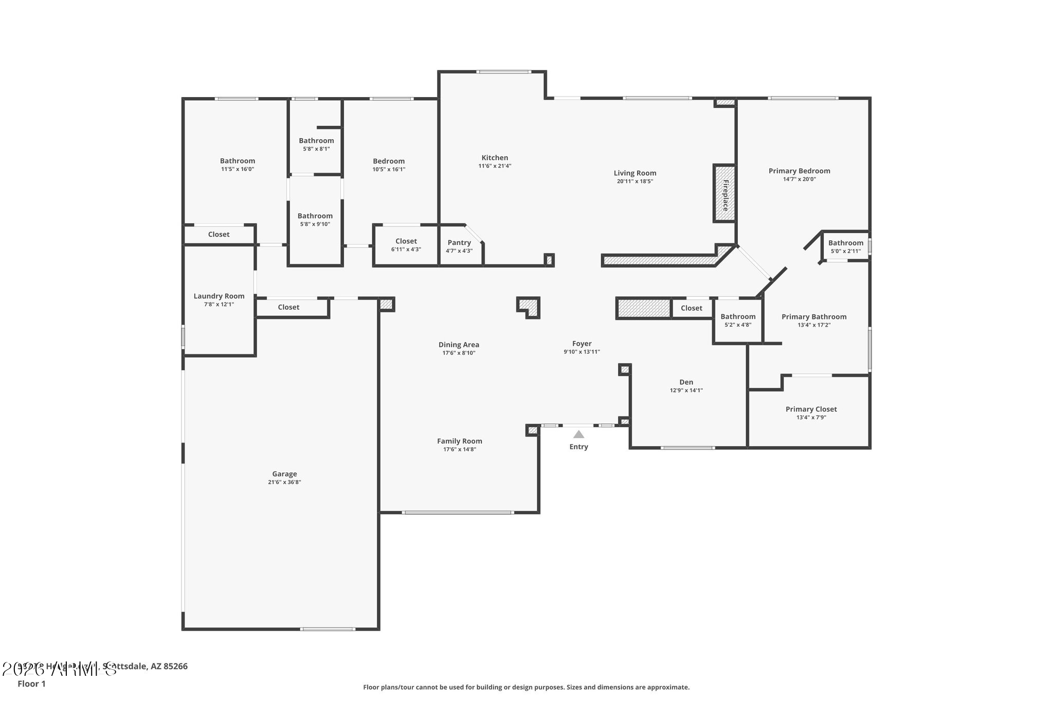 5677 E HEDGEHOG Place